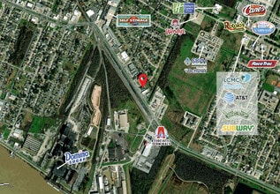 7701 Saint Bernard Hwy, Arabi, LA - Vue aérienne  vue de carte