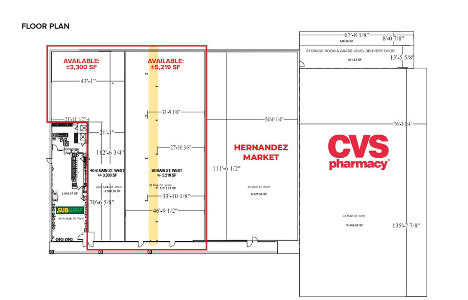 34-40 W Main St, Sodus, NY à louer - Plan d’étage – Image 3 sur 8