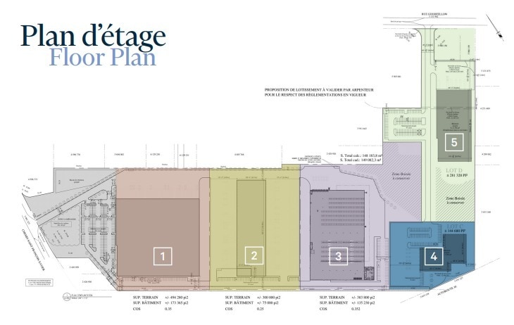 Chemin Saint-Francois-Xavier and Rue Goodfellow, Delson, QC à vendre - Plan d’étage – Image 3 sur 4