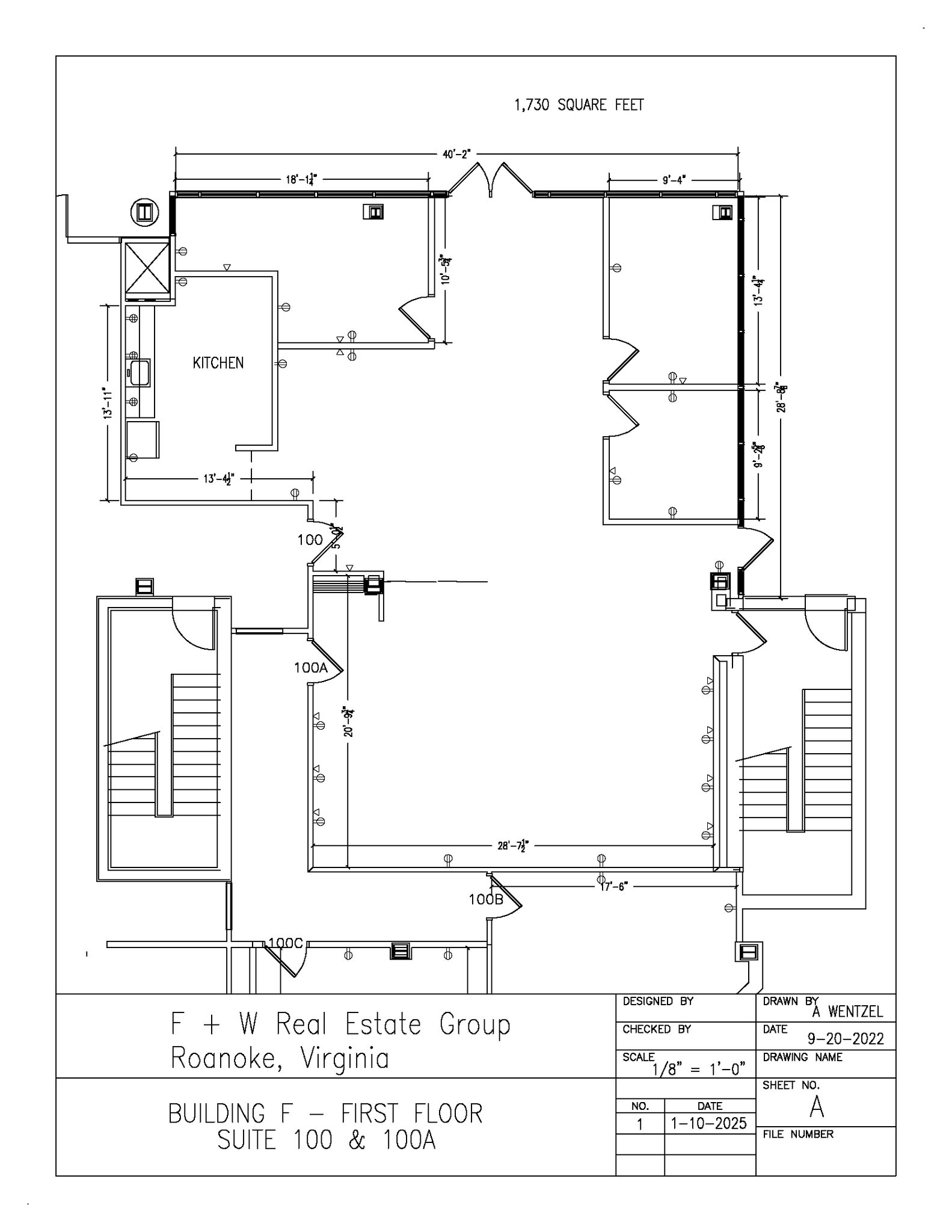 3800 Electric Rd, Roanoke, VA à louer Plan d’étage– Image 1 sur 1