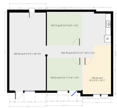 601 N Oak St, Roanoke, TX à louer Plan d’étage– Image 1 sur 1