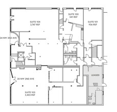 24-32 NW 2nd Ave, Portland, OR à louer Plan d’étage– Image 1 sur 1