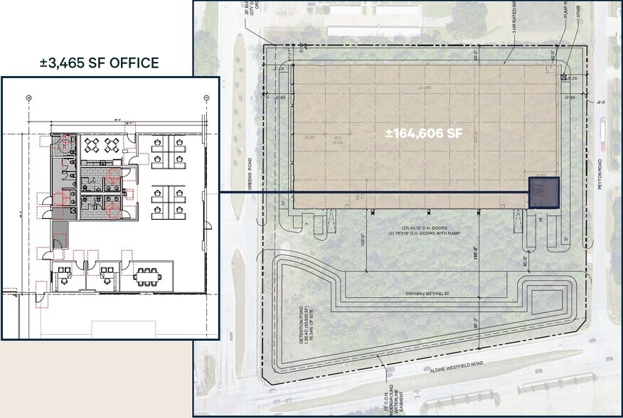 00 Greens Rd, Houston, TX à louer - Plan de site – Image 3 sur 4