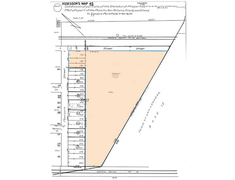 10901 Russet St, Oakland, CA à vendre - Plan cadastral – Image 3 sur 28