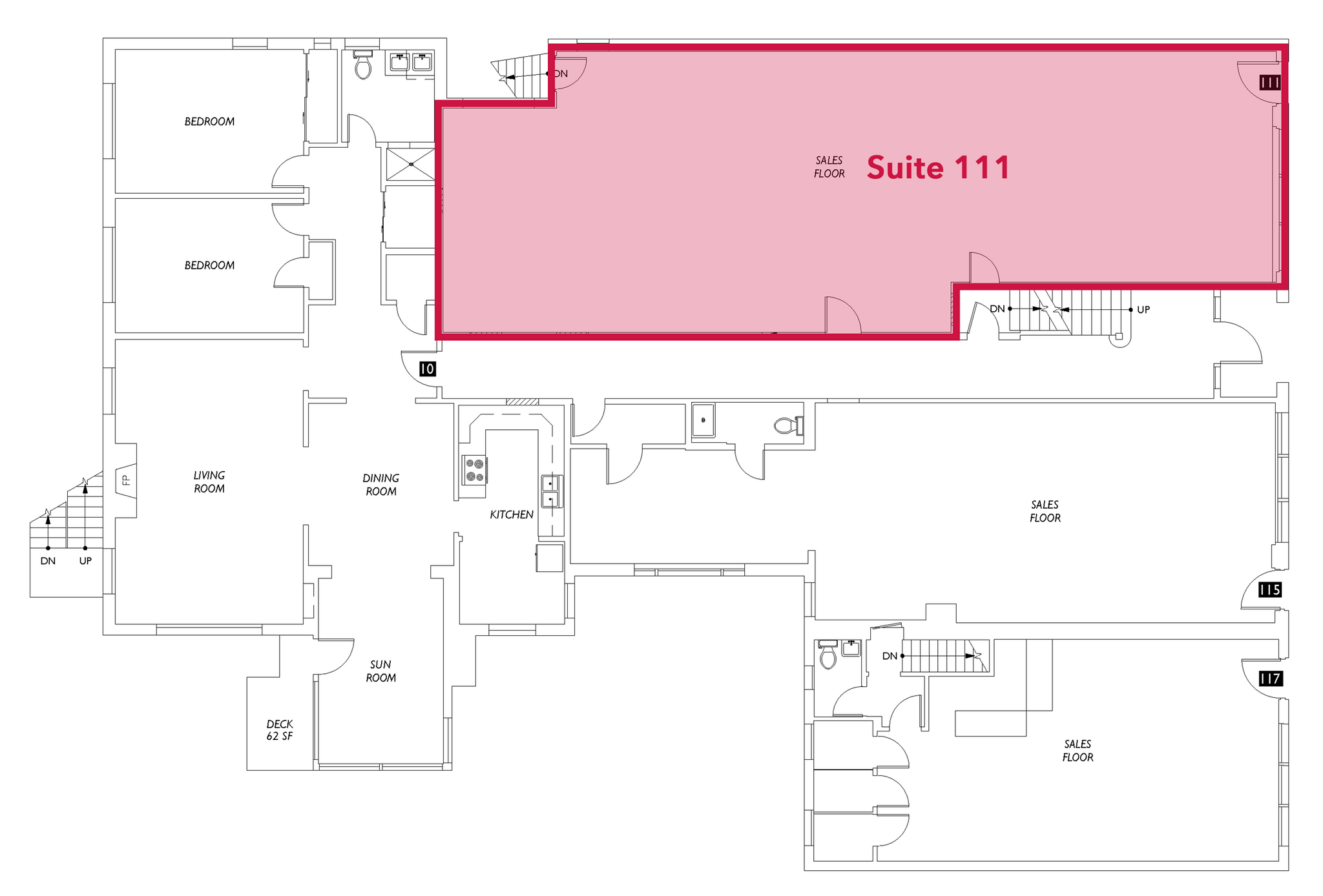 111-117 Lake St S, Kirkland, WA à louer Photo intérieure– Image 1 sur 1