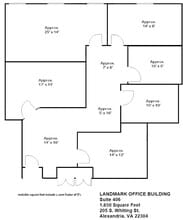 205 S Whiting St, Alexandria, VA à louer Plan d’étage– Image 1 sur 1