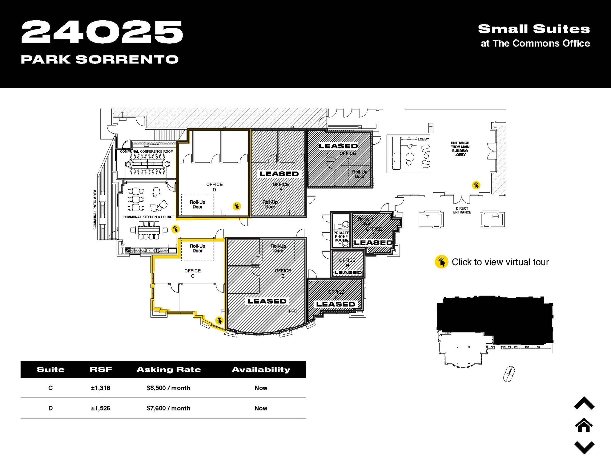 24025 Park Sorrento, Calabasas, CA à louer Plan d’étage– Image 1 sur 1