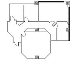 2821 S Parker Rd, Aurora, CO à louer Plan d’étage– Image 1 sur 1