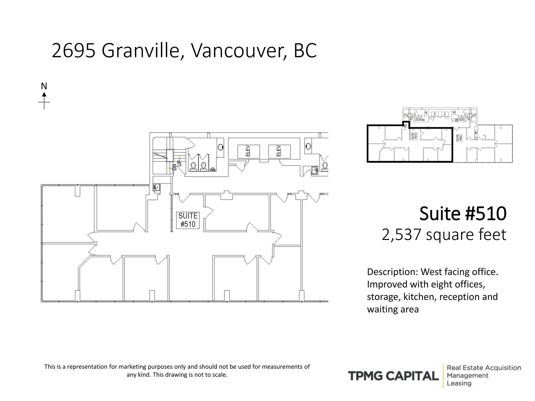2695 Granville St, Vancouver, BC à louer Plan de site– Image 1 sur 1