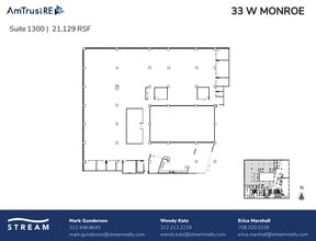 33 W Monroe St, Chicago, IL à louer Plan d’étage– Image 1 sur 1