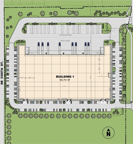 521 Beach St, Fort Worth, TX à louer - Plan de site – Image 2 sur 4