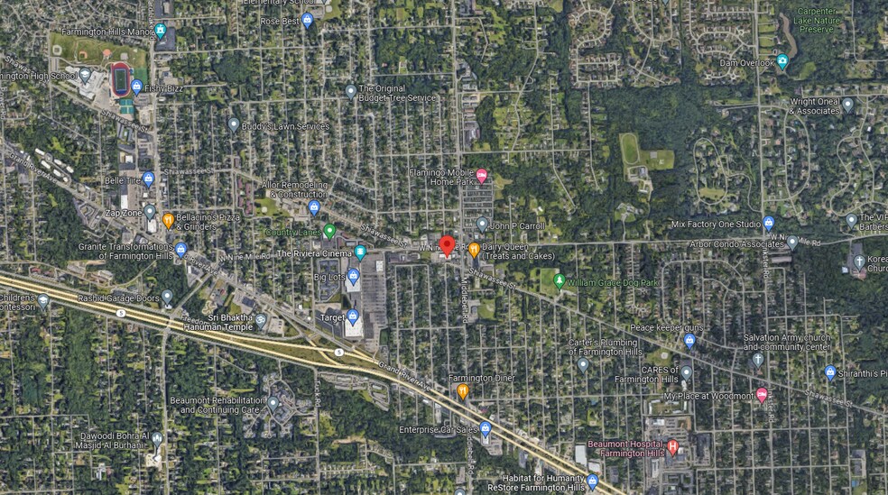 29505-29521 W Nine Mile Rd, Farmington, MI à louer - Aérien – Image 3 sur 3