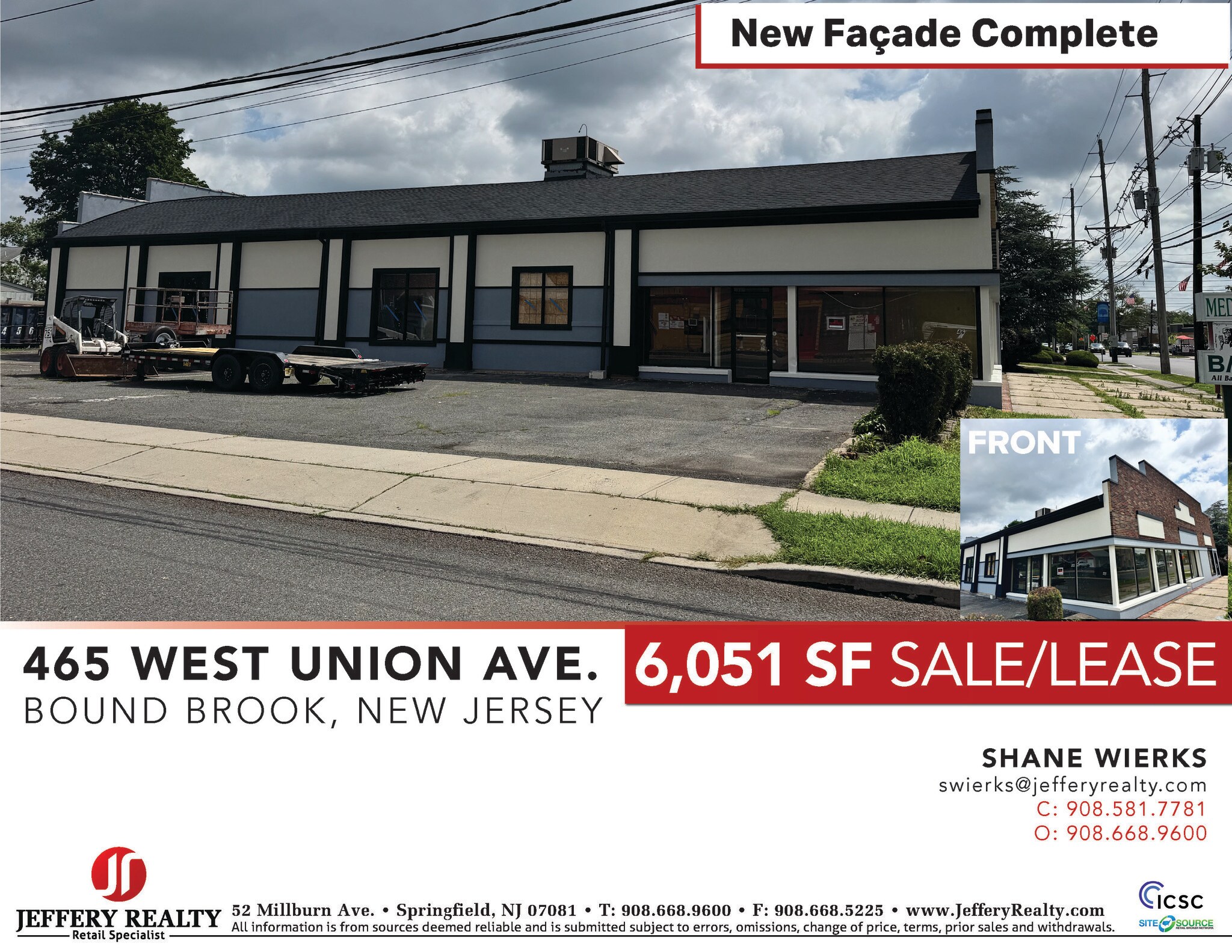 465 W Union Ave, Bound Brook, NJ à louer Photo de l’immeuble– Image 1 sur 5
