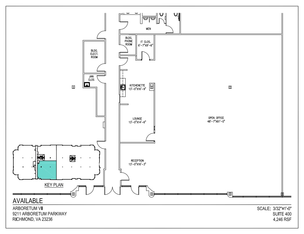 9211 Arboretum Pky, Richmond, VA à louer Plan d’étage– Image 1 sur 1