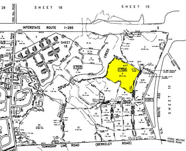 501 Arlington Blvd, Swedesboro, NJ à louer - Plan cadastral – Image 2 sur 5