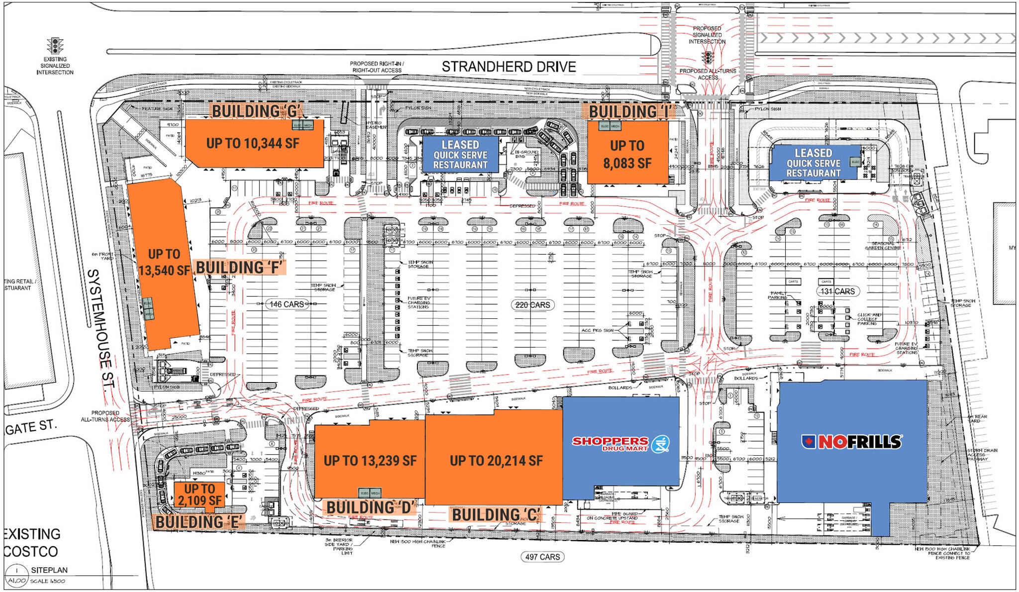 4175 Strandherd Drive, Nepean, ON à louer Plan de site– Image 1 sur 1