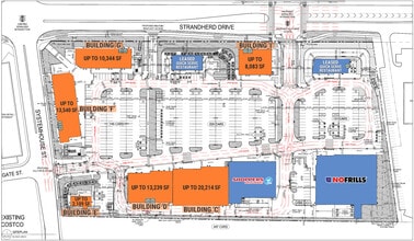 4175 Strandherd Drive, Nepean, ON à louer Plan de site– Image 1 sur 1