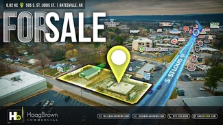 Plus de détails pour 505 S Saint Louis St, Batesville, AR - Local commercial à vendre