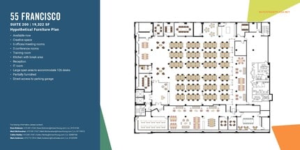 55 Francisco St, San Francisco, CA à louer Plan d’étage– Image 1 sur 9