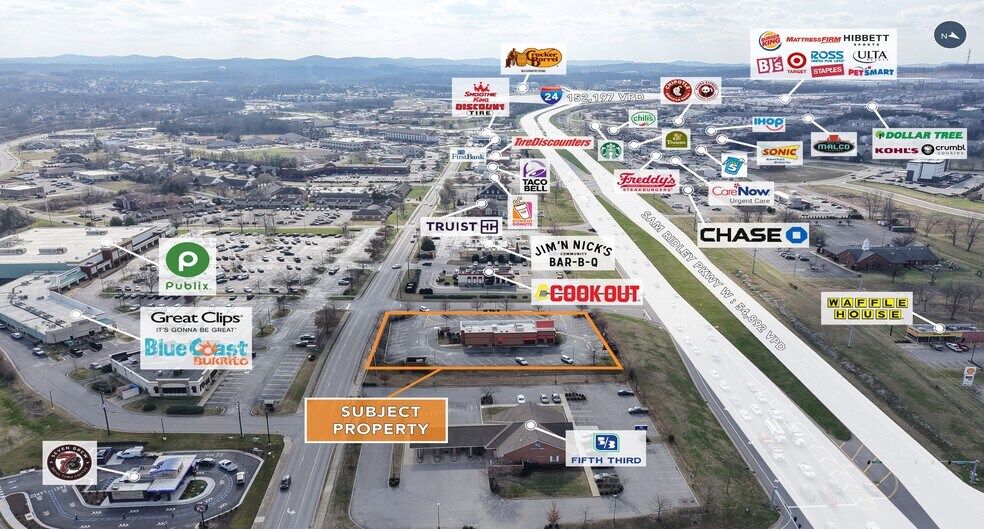 489 Sam Ridley Pky, Smyrna, TN à louer - Aérien – Image 2 sur 17
