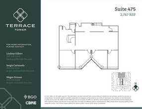 5619 Dtc Pky, Greenwood Village, CO à louer Plan d’étage– Image 1 sur 1