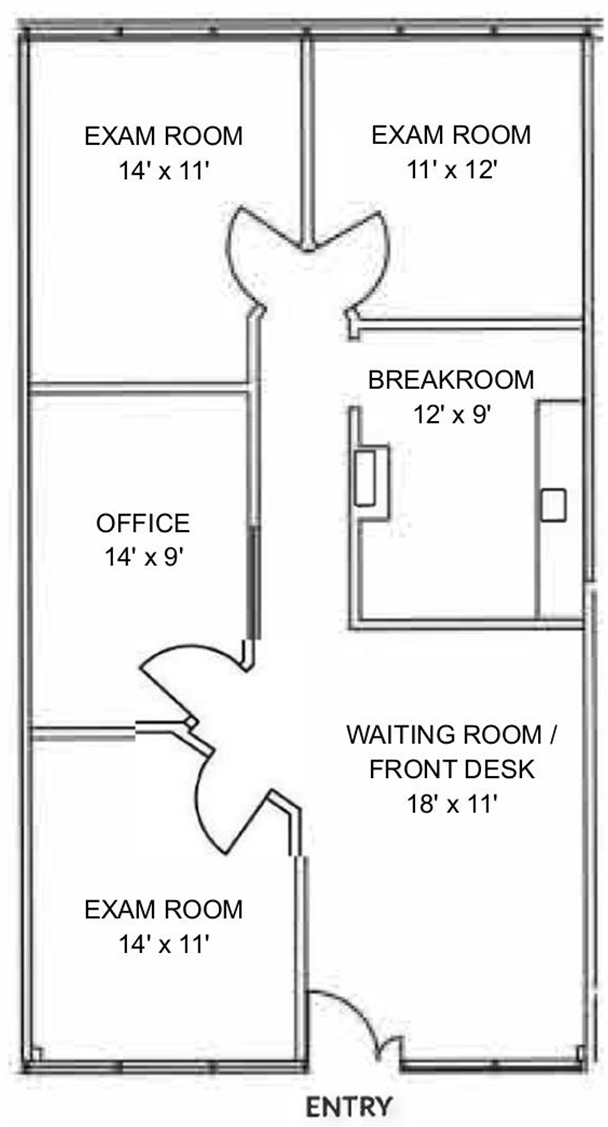 462 Stevens Ave, Solana Beach, CA à louer Plan d’étage– Image 1 sur 6