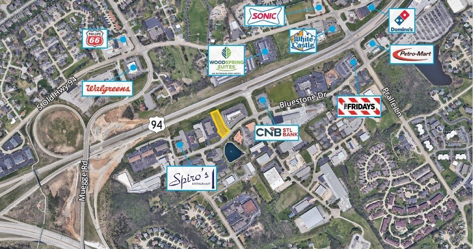 000 Bluestone Dr, Saint Charles, MO à louer - Aérien – Image 2 sur 2