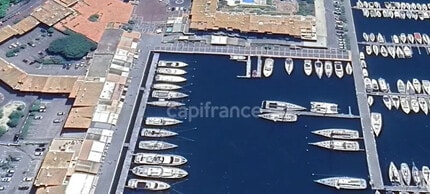 Agde, HER - Vue aérienne  vue de carte