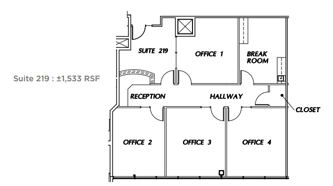 5001 California Ave, Bakersfield, CA à louer Plan d’étage– Image 1 sur 1