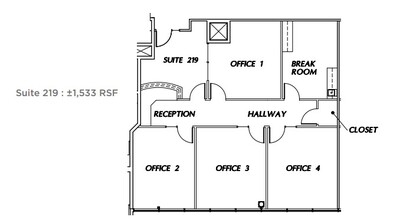 5001 California Ave, Bakersfield, CA à louer Plan d’étage– Image 1 sur 1