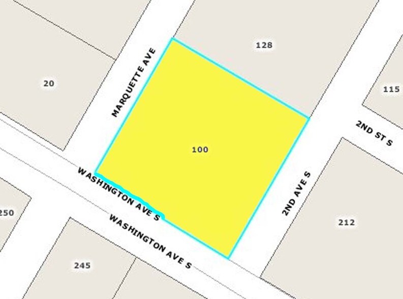 100 Washington Ave S, Minneapolis, MN à louer - Plan cadastral – Image 2 sur 27