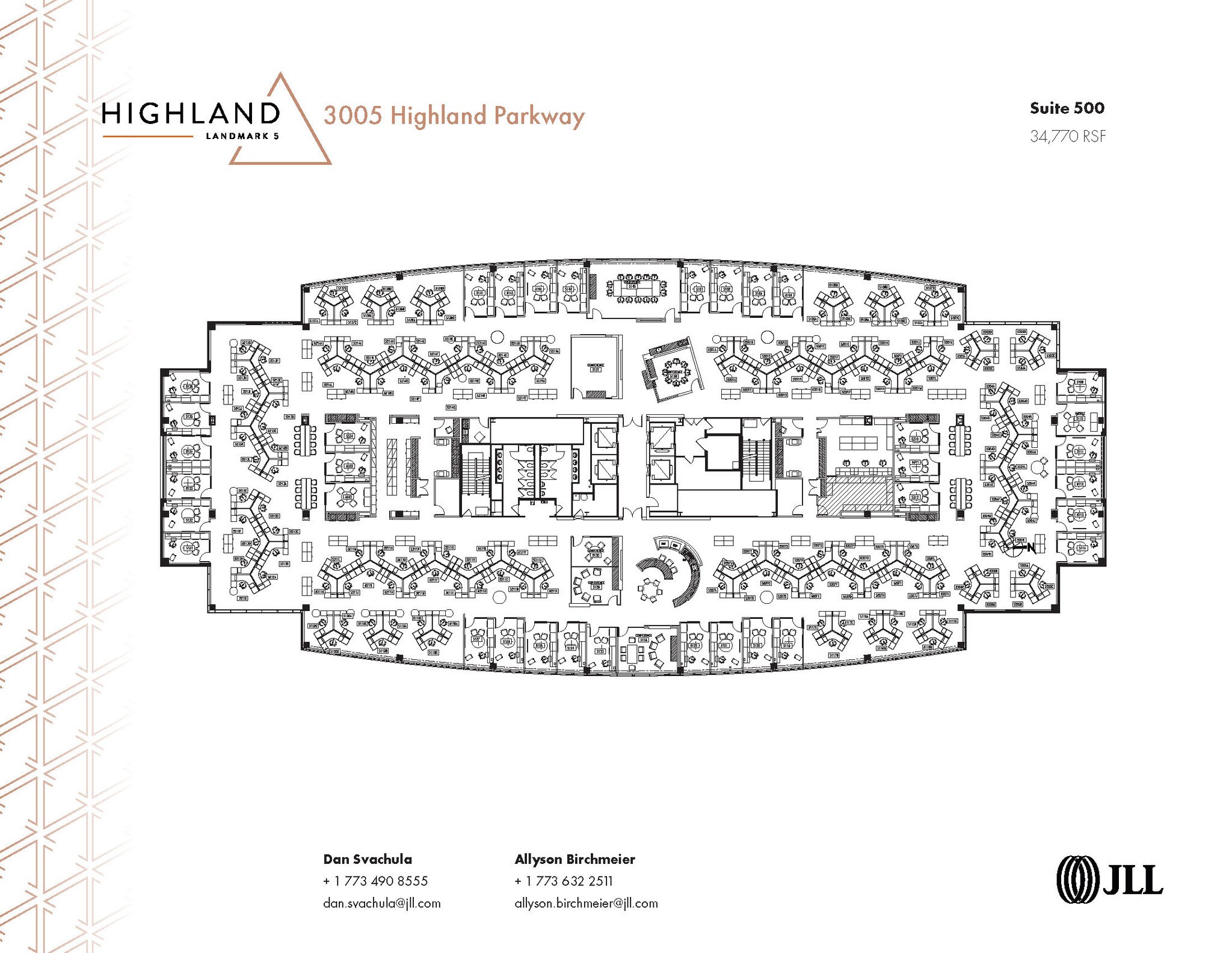 3005 Highland Pky, Downers Grove, IL à louer Plan d’étage– Image 1 sur 1