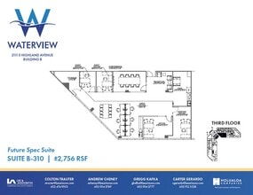 2111 E Highland Ave, Phoenix, AZ à louer Plan d’étage– Image 1 sur 1