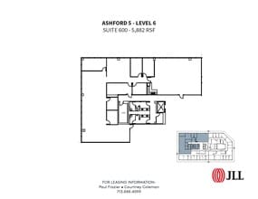 14701 St. Marys Ln, Houston, TX à louer Plan d’étage– Image 1 sur 1