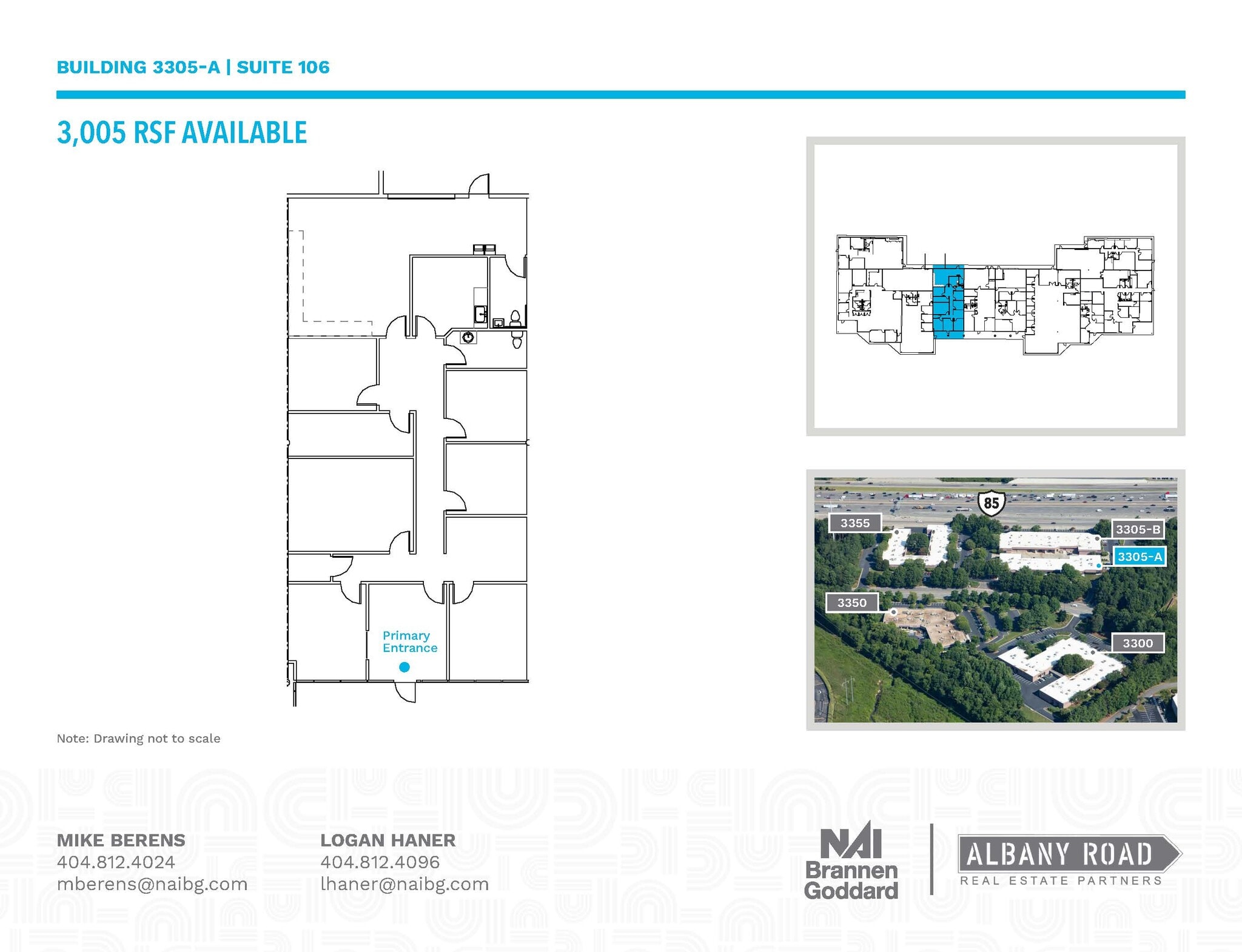 3025 Breckinridge Blvd, Duluth, GA à louer Plan d’étage– Image 1 sur 1