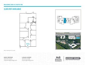 3025 Breckinridge Blvd, Duluth, GA à louer Plan d’étage– Image 1 sur 1
