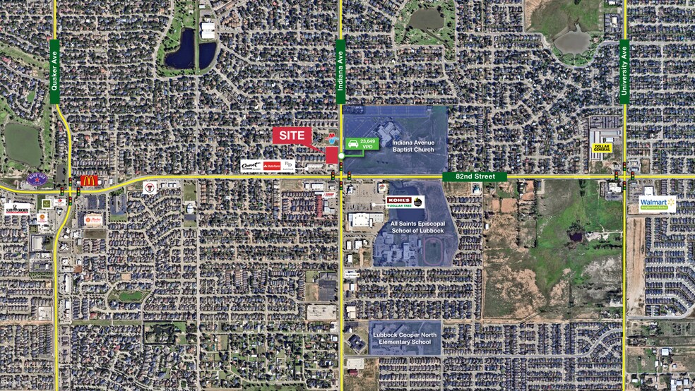 9700 Indiana ave, Lubbock, TX à louer - Photo principale – Image 1 sur 2