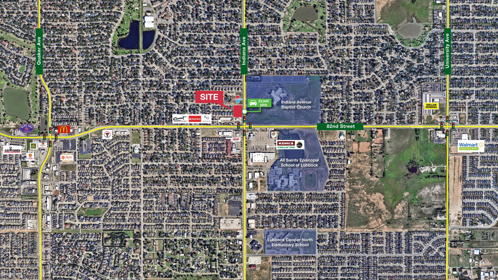 9700 Indiana ave, Lubbock, TX à louer Photo principale– Image 1 sur 3