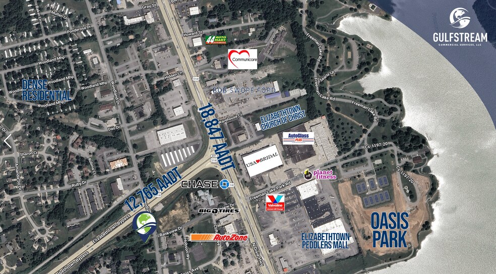1208 Woodland Dr, Elizabethtown, KY à vendre - Aérien – Image 2 sur 2