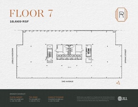 1015 2nd Ave, Seattle, WA à louer Plan d’étage– Image 1 sur 1