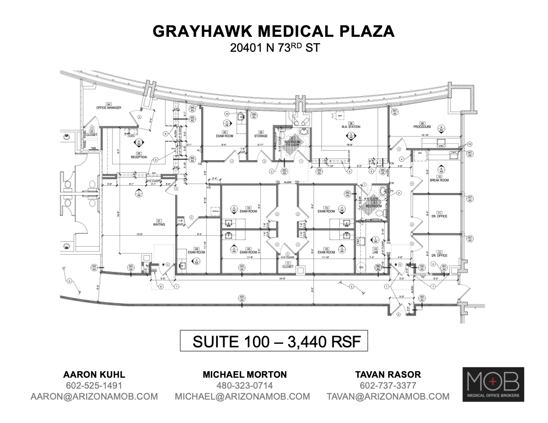 20401 N 73rd St, Scottsdale, AZ à louer Plan d’étage– Image 1 sur 1