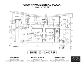 20401 N 73rd St, Scottsdale, AZ à louer Plan d’étage– Image 1 sur 1