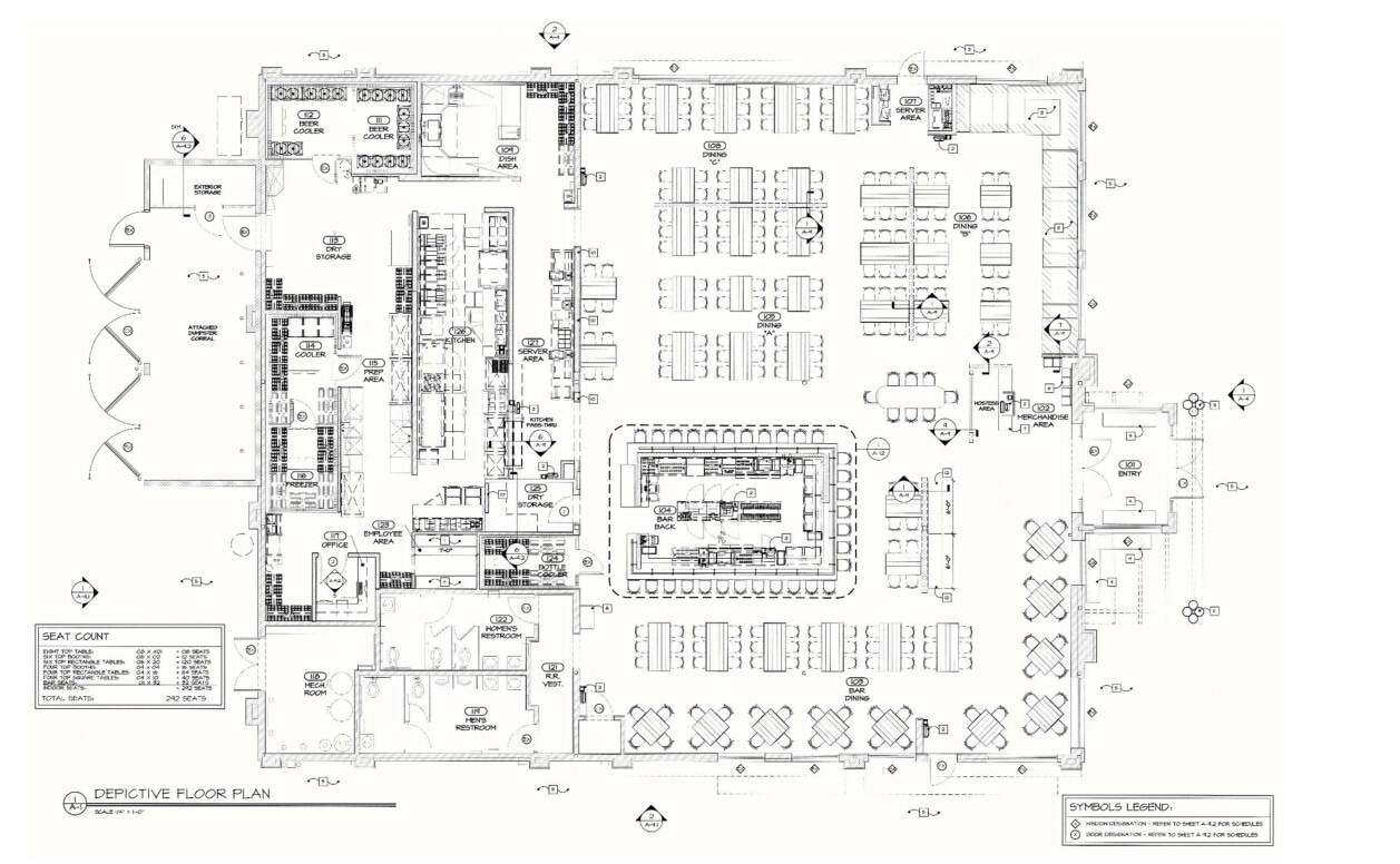 1201 W Osceola Pky, Kissimmee, FL à louer Plan d’étage– Image 1 sur 1