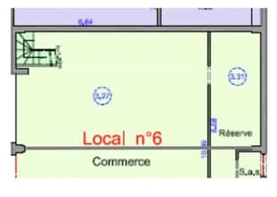 88 Avenue De La Plaine De France, Tremblay-en-France à louer Plan d’étage– Image 2 sur 2