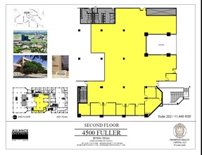 4500 Fuller Dr, Irving, TX à louer Plan d’étage– Image 1 sur 1