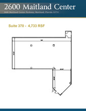 2600 Maitland Center Pky, Maitland, FL à louer Plan de site– Image 1 sur 1