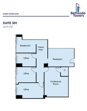 4340 East-West Hwy, Bethesda, MD à louer Plan d’étage– Image 1 sur 1