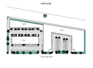 18630 Collier Ave, Lake Elsinore, CA à louer Plan de site– Image 1 sur 1