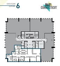 8401 Connecticut Ave, Chevy Chase, MD à vendre Plan d’étage– Image 1 sur 1