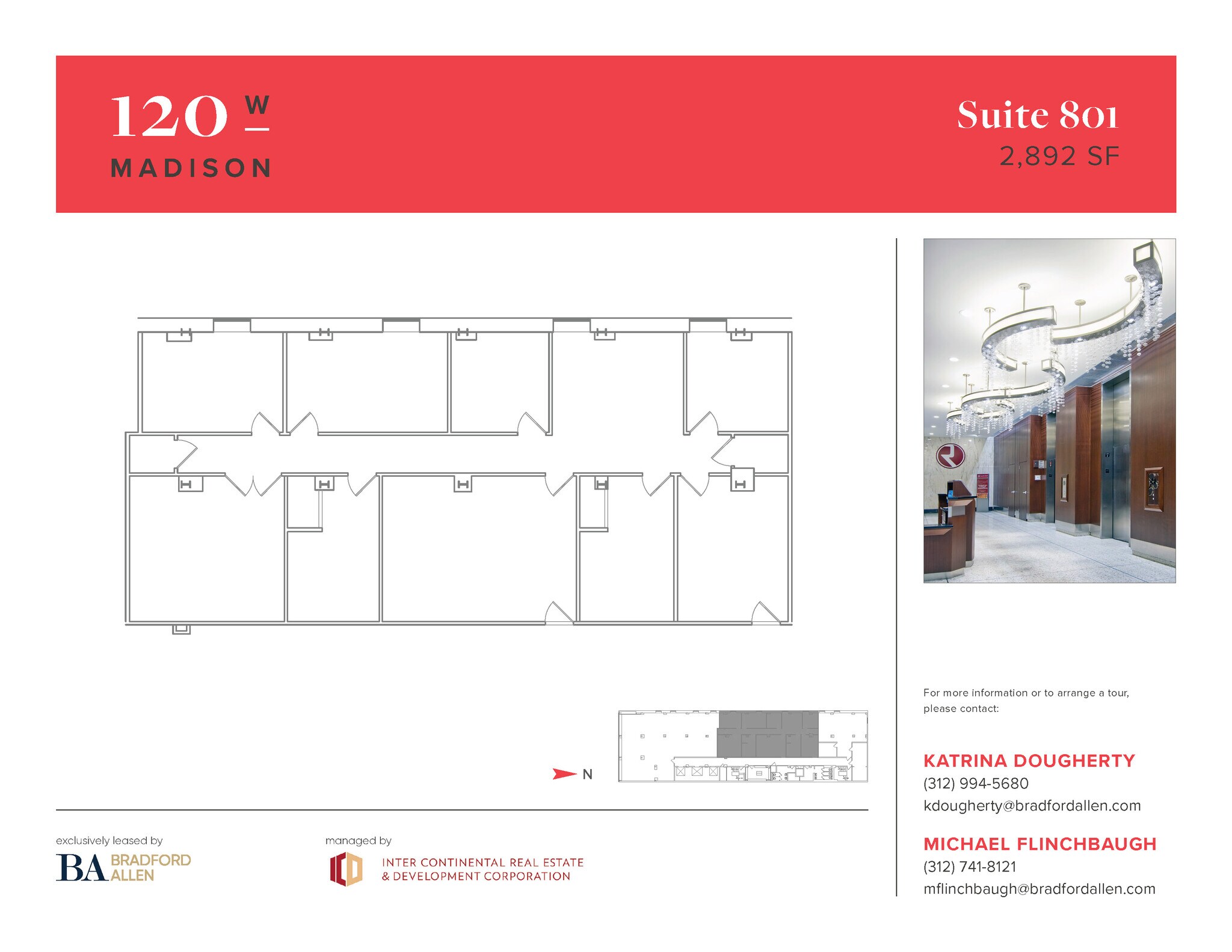 120 W Madison St, Chicago, IL à louer Plan d’étage– Image 1 sur 1